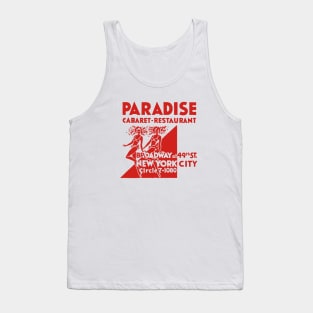 1930's Paradise Cabaret New York City Tank Top